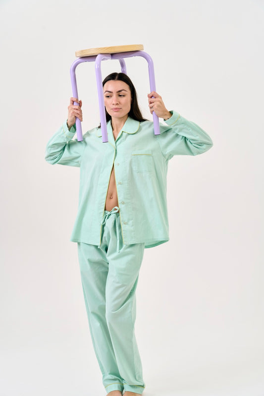 PYŽAMO Yolks and Folks | Green Weird